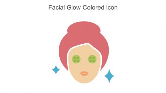 Facial Glow Colored Icon In Powerpoint Pptx Png And Editable Eps Format