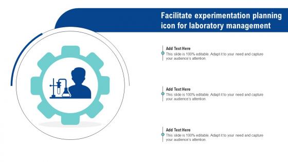 Facilitate Experimentation Planning Icon For Laboratory Management