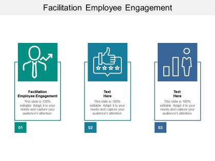Facilitation employee engagement ppt powerpoint presentation layouts file formats cpb