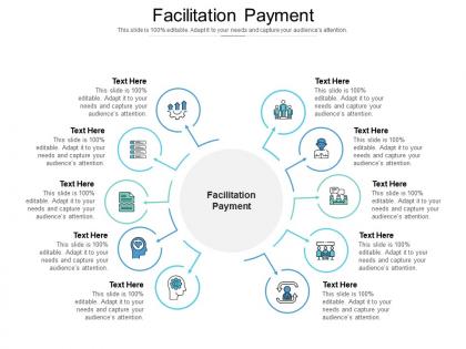 Facilitation payment ppt powerpoint presentation inspiration graphics tutorials cpb