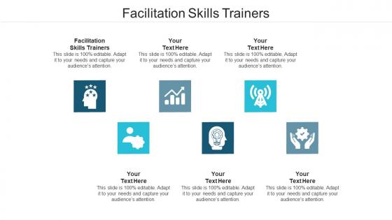 Facilitation skills trainers ppt powerpoint presentation gallery elements cpb