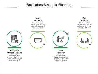 Facilitators strategic planning ppt powerpoint presentation icon background image cpb
