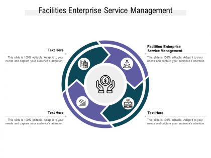 Facilities enterprise service management ppt powerpoint presentation slides deck cpb