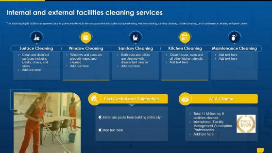 Facility Management Outsourcing Internal And External Facilities Cleaning Services