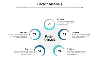 Factor analysis ppt powerpoint presentation pictures model cpb