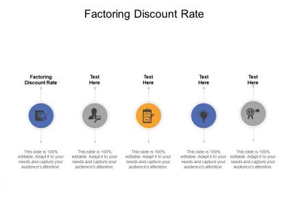 Factoring discount rate ppt powerpoint presentation file example file cpb