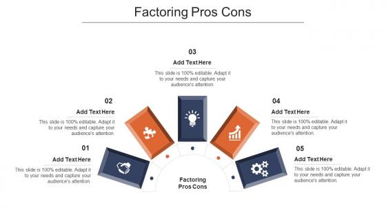 Factoring Pros Cons Ppt Powerpoint Presentation Gallery Picture Cpb