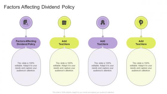 Factors Affecting Dividend Policy In Powerpoint And Google Slides Cpb