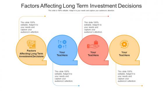 Factors affecting long term investment decisions ppt professional master slide cpb