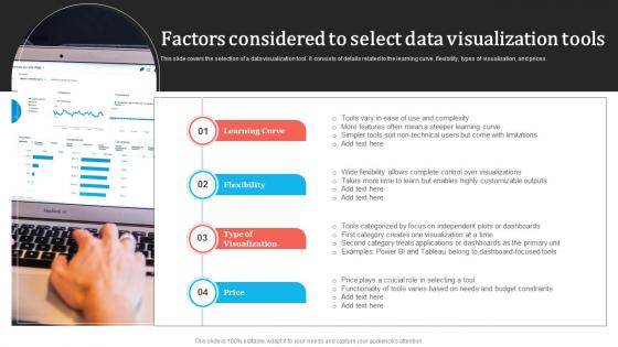 Factors Considered To Select Data Visualization Tools