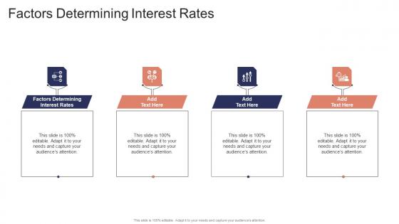 Factors Determining Interest Rates In Powerpoint And Google Slides Cpb