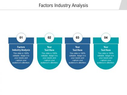 Factors industry analysis ppt powerpoint presentation slides show cpb