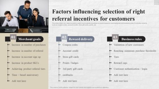 Factors Influencing Selection Of Right Referral Marketing Strategies To Reach MKT SS V