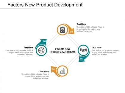 Factors new product development ppt powerpoint presentation layouts shapes cpb