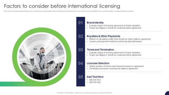 Factors To Consider Before International Licensing Strategy For Target Market Assessment