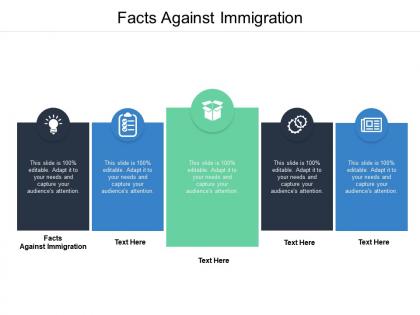 Facts against immigration ppt powerpoint presentation model guide cpb
