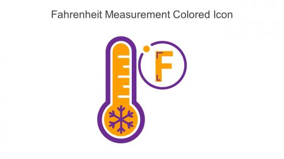 Fahrenheit Measurement Colored Icon In Powerpoint Pptx Png And Editable Eps Format