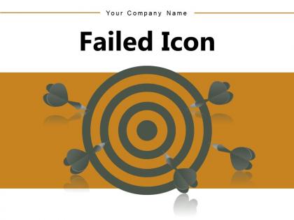 Failed Icon Individual Storage Executive Appraisal Symbol