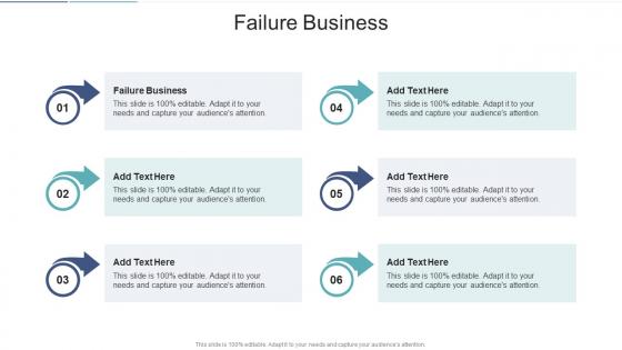 Failure Business In Powerpoint And Google Slides Cpb