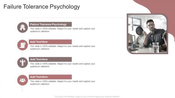Failure Tolerance Psychology In Powerpoint And Google Slides Cpb