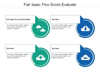 Fair isaac fico score evaluate ppt powerpoint presentation guide cpb