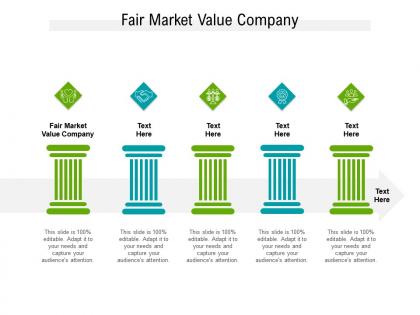 Fair market value company ppt powerpoint presentation slides clipart cpb