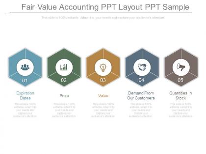 Fair value accounting ppt layout ppt sample