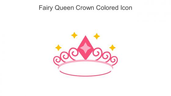 Fairy Queen Crown Colored Icon In Powerpoint Pptx Png And Editable Eps Format