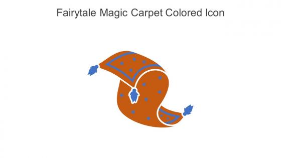 Fairytale Magic Carpet Colored Icon In Powerpoint Pptx Png And Editable Eps Format