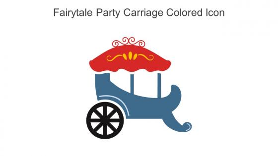 Fairytale Party Carriage Colored Icon In Powerpoint Pptx Png And Editable Eps Format