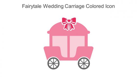 Fairytale Wedding Carriage Colored Icon In Powerpoint Pptx Png And Editable Eps Format