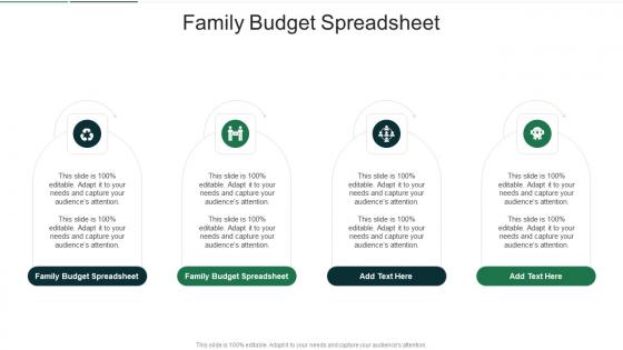 Family Budget Spreadsheet In Powerpoint And Google Slides Cpb