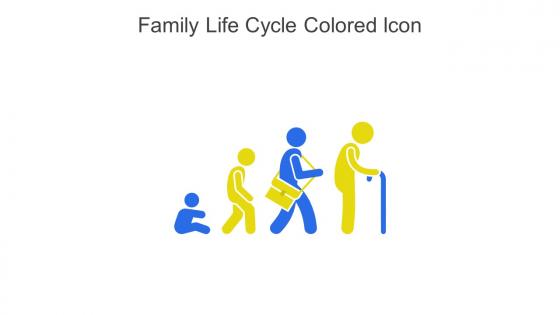 Family Life Cycle Colored Icon In Powerpoint Pptx Png And Editable Eps Format