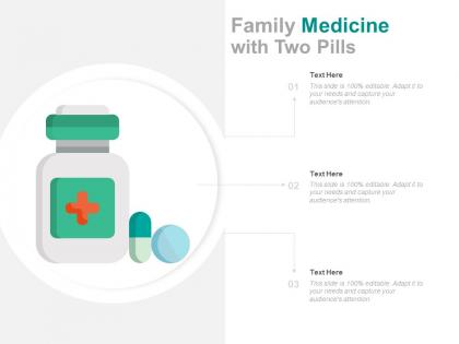 Family medicine with two pills