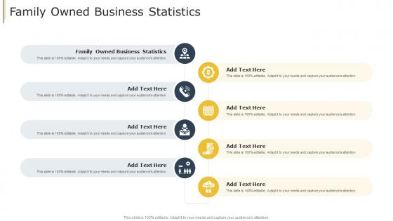 Family Owned Business Statistics In Powerpoint And Google Slides Cpb