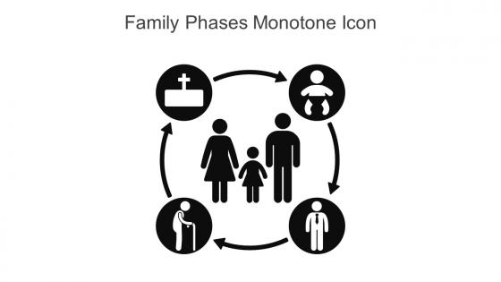 Family Phases Monotone Icon In Powerpoint Pptx Png And Editable Eps Format