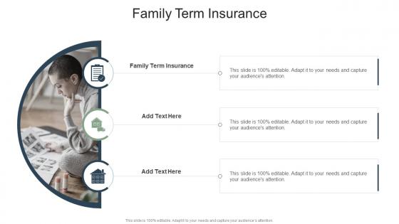 Family Term Insurance In Powerpoint And Google Slides Cpb