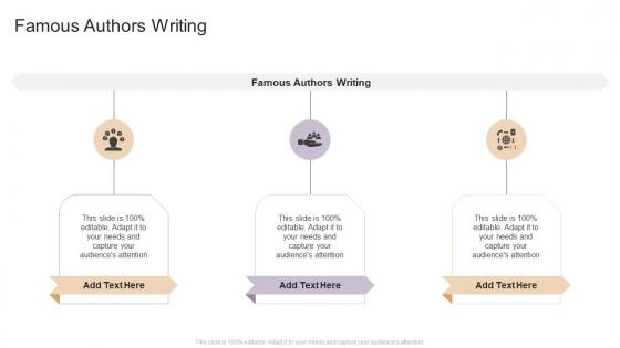 Famous Authors Writing In Powerpoint And Google Slides Cpb