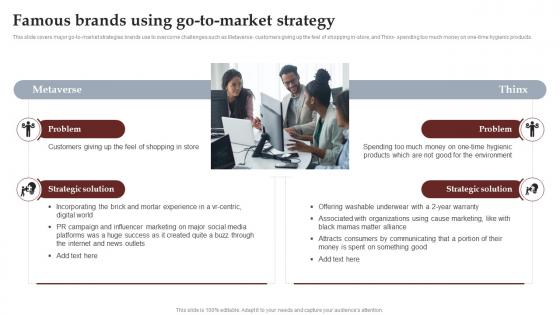 Famous Brands Using Go To Market Strategy Process To Setup Brilliant Strategy SS V
