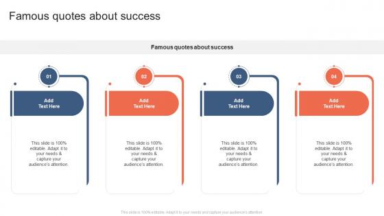 Famous Quotes About Success In Powerpoint And Google Slides Cpb