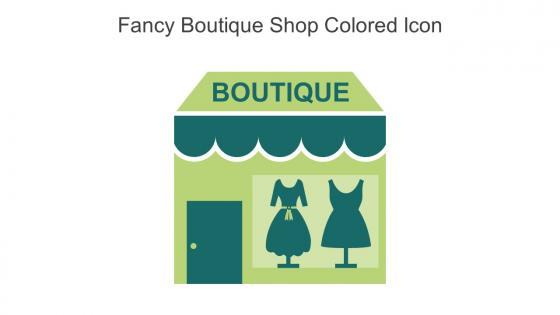 Fancy Boutique Shop Colored Icon In Powerpoint Pptx Png And Editable Eps Format
