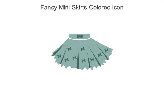 Fancy Mini Skirts Colored Icon In Powerpoint Pptx Png And Editable Eps Format