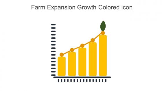 Farm Expansion Growth Colored Icon In Powerpoint Pptx Png And Editable Eps Format
