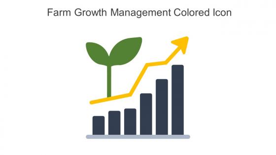 Farm Growth Management Colored Icon In Powerpoint Pptx Png And Editable Eps Format