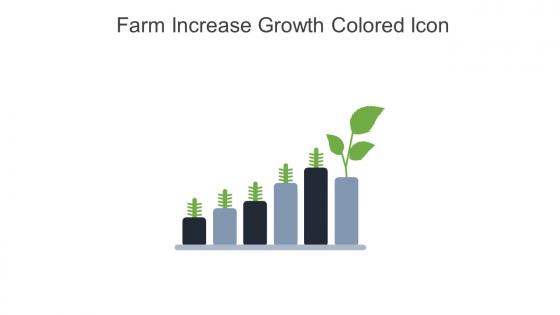 Farm Increase Growth Colored Icon In Powerpoint Pptx Png And Editable Eps Format