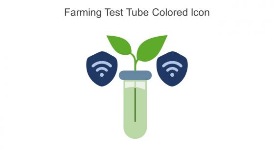 Farming Test Tube Colored Icon In Powerpoint Pptx Png And Editable Eps Format