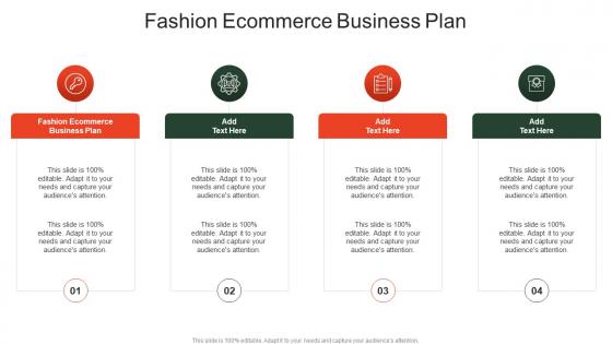 Fashion Ecommerce Business Plan In Powerpoint And Google Slides Cpb