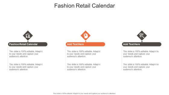 Fashion Retail Calendar In Powerpoint And Google Slides Cpb