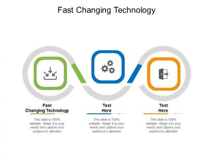 Fast changing technology ppt powerpoint presentation file sample cpb