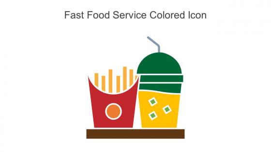 Fast Food Service Colored Icon In Powerpoint Pptx Png And Editable Eps Format